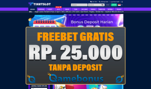 Tiketslot Freebet Gratis 25k