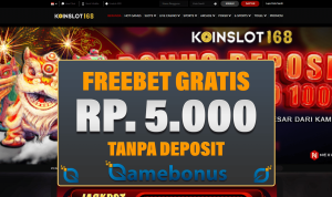 Koinslot168 Bonus Freebet Gratis 5rb