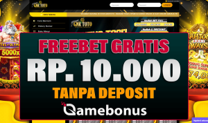 Gnrtoto Bonus Freebet 10k Gratis Tanpa Deposit