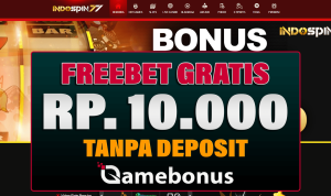 Indospin77 Bonus Freebet 10k Tanpa Deposit Gratis